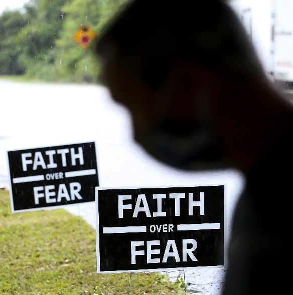 FAITH 
FEAR 
FAITH 
OVER 
FEAR 